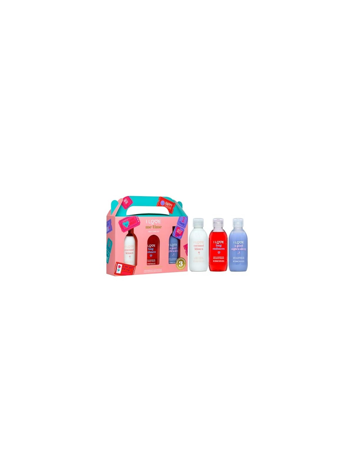 SET Me Time Body Lotion Shower Gel And Bath Soak lozione per il corpo gel doccia liquido da bagno 3x250ml
