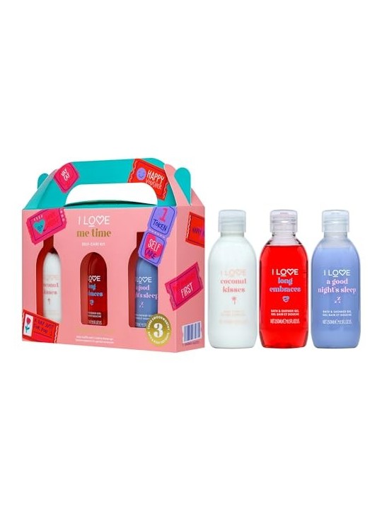 SET Me Time Body Lotion Shower Gel And Bath Soak lozione per il corpo gel doccia liquido da bagno 3x250ml