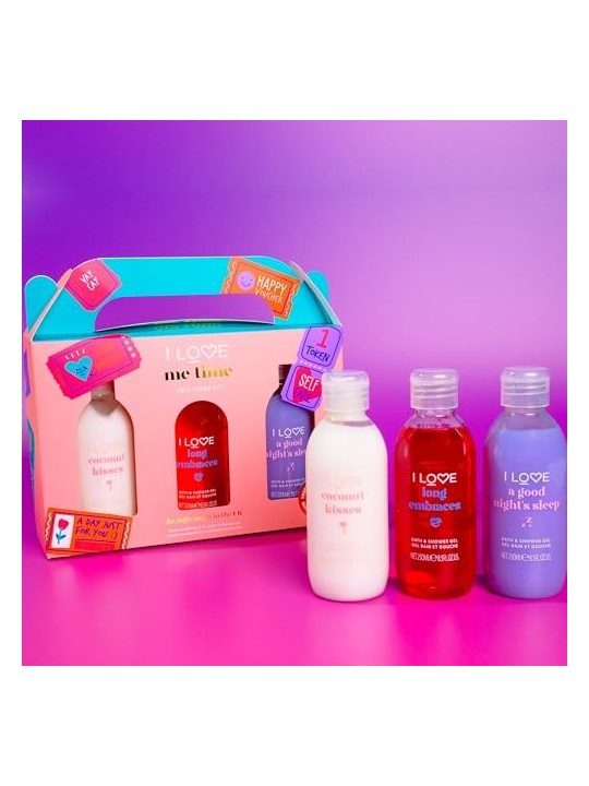 SET Me Time Body Lotion Shower Gel And Bath Soak lozione per il corpo gel doccia liquido da bagno 3x250ml