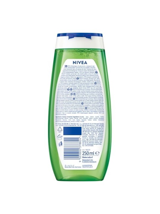 Nivea Gel doccia Delizia fruttata donna 250ml