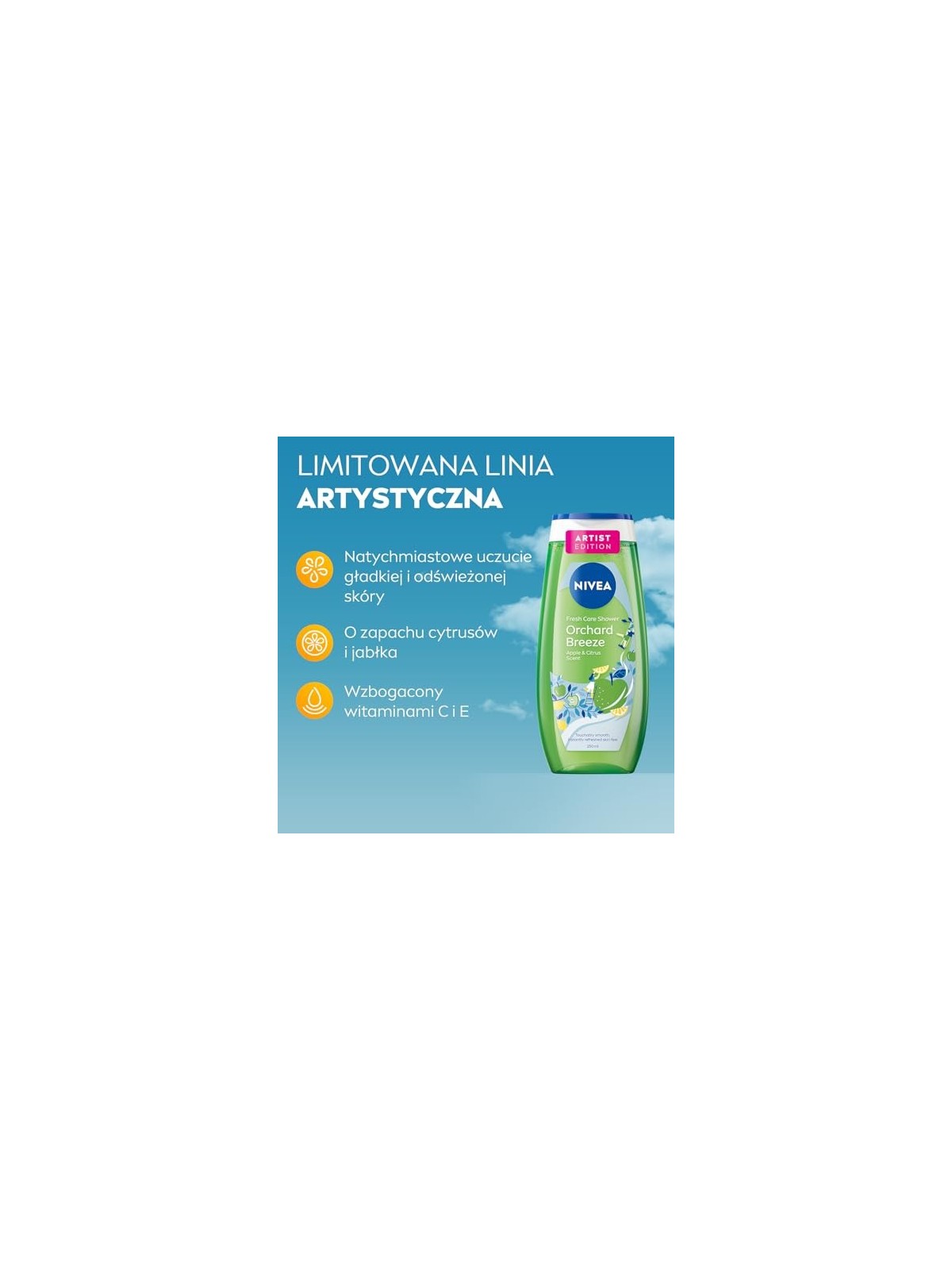 Nivea Gel doccia Delizia fruttata donna 250ml