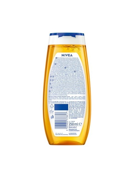 Nivea Gel doccia dalle sensazioni esotiche donna 250ml