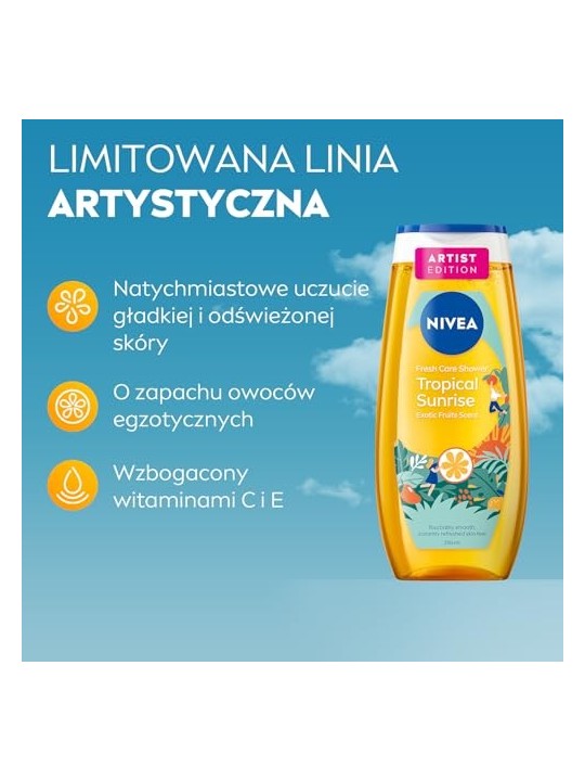 Nivea Gel doccia dalle sensazioni esotiche donna 250ml