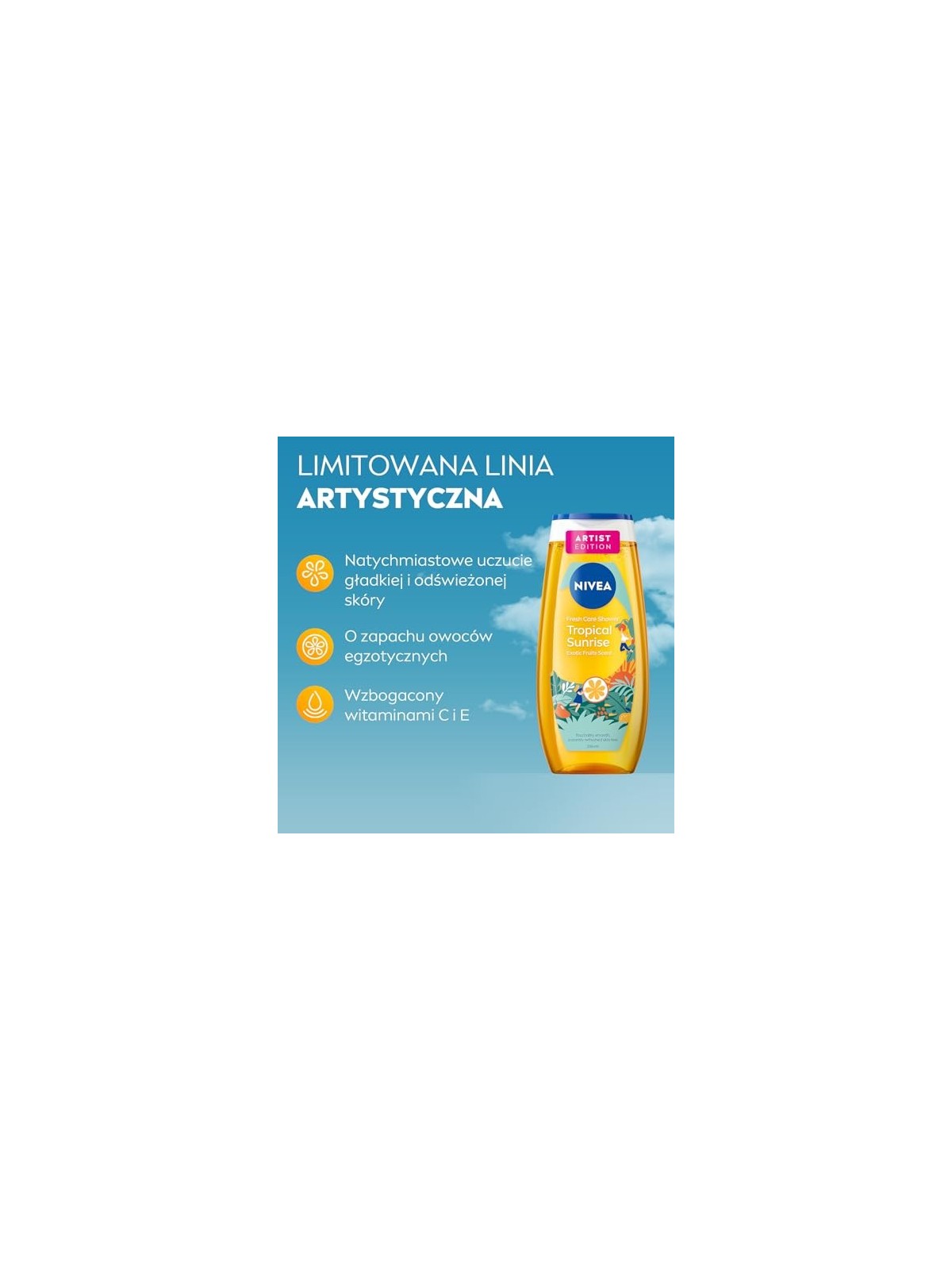 Nivea Gel doccia dalle sensazioni esotiche donna 250ml