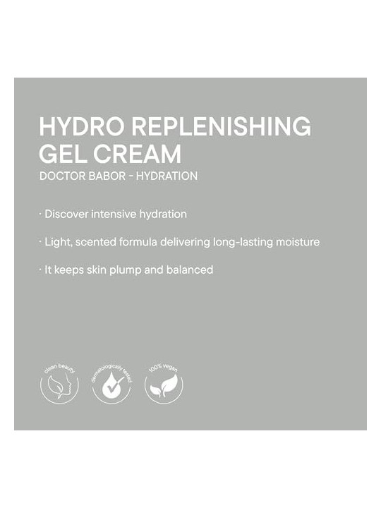 Babor Hydration Hydro Replenishing Gel Cream 50ml acquista 