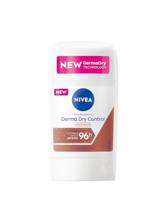 NIVEA Derma Dry Control Antitraspirante solido donna 50ml