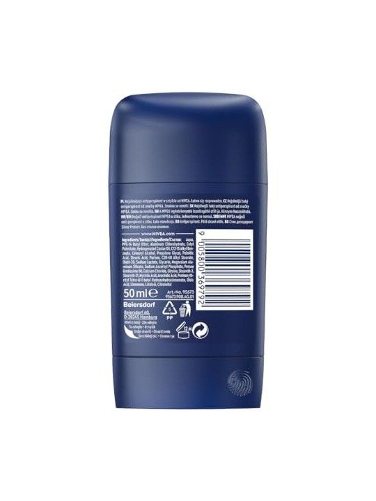 Nivea Men Derma Dry Control Antitraspirante solido per uomo uomo 50ml