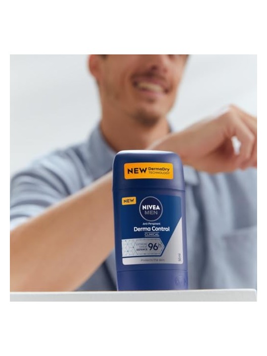 Nivea Men Derma Dry Control Antitraspirante solido per uomo uomo 50ml