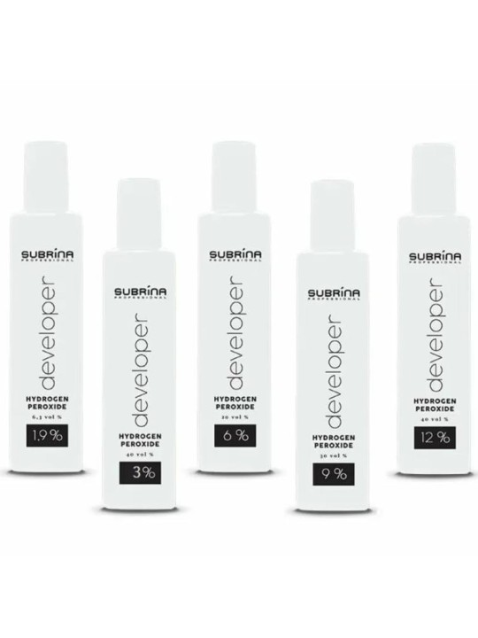 Subrina Professional CremeOxyd Lotion Ossidante per Capelli 3 10 vol 120ml donna