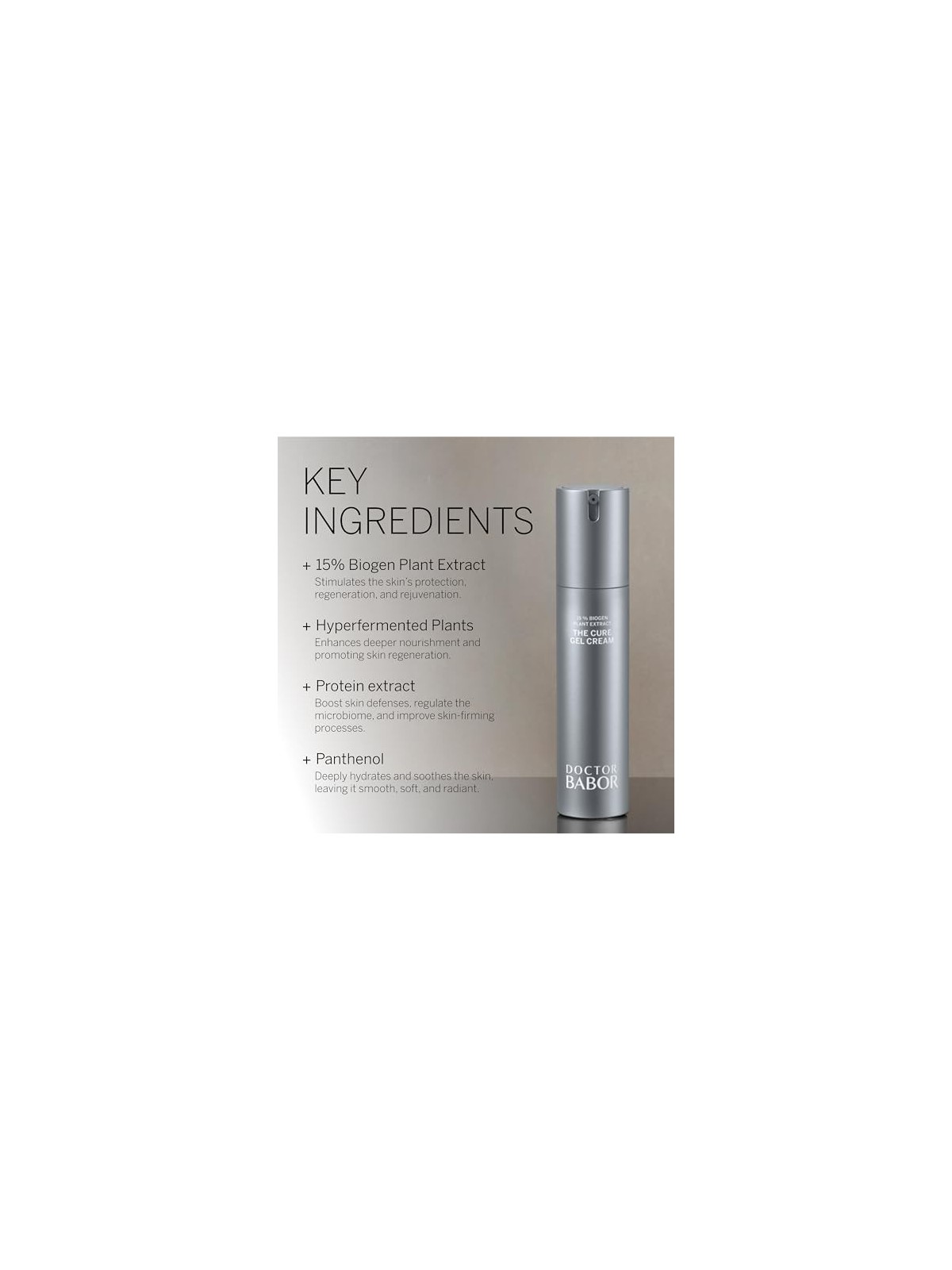 Babor Regeneration The Cure Gel Cream 50ml acquista 