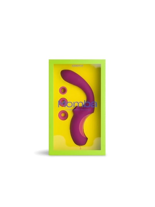 Platanomelï¿½ï¿½n MOMBA Stimolatore Clitoride Borgogna 1 unit donna