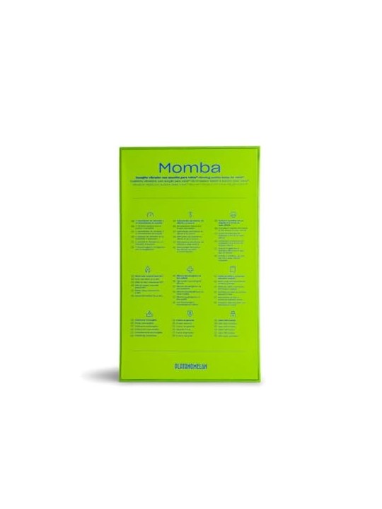 Platanomelï¿½ï¿½n MOMBA Stimolatore Clitoride Borgogna 1 unit donna