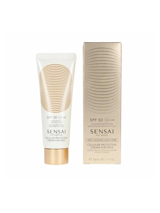 Sensai Silky Bronze Cellular Protective Face Cream SPF50+