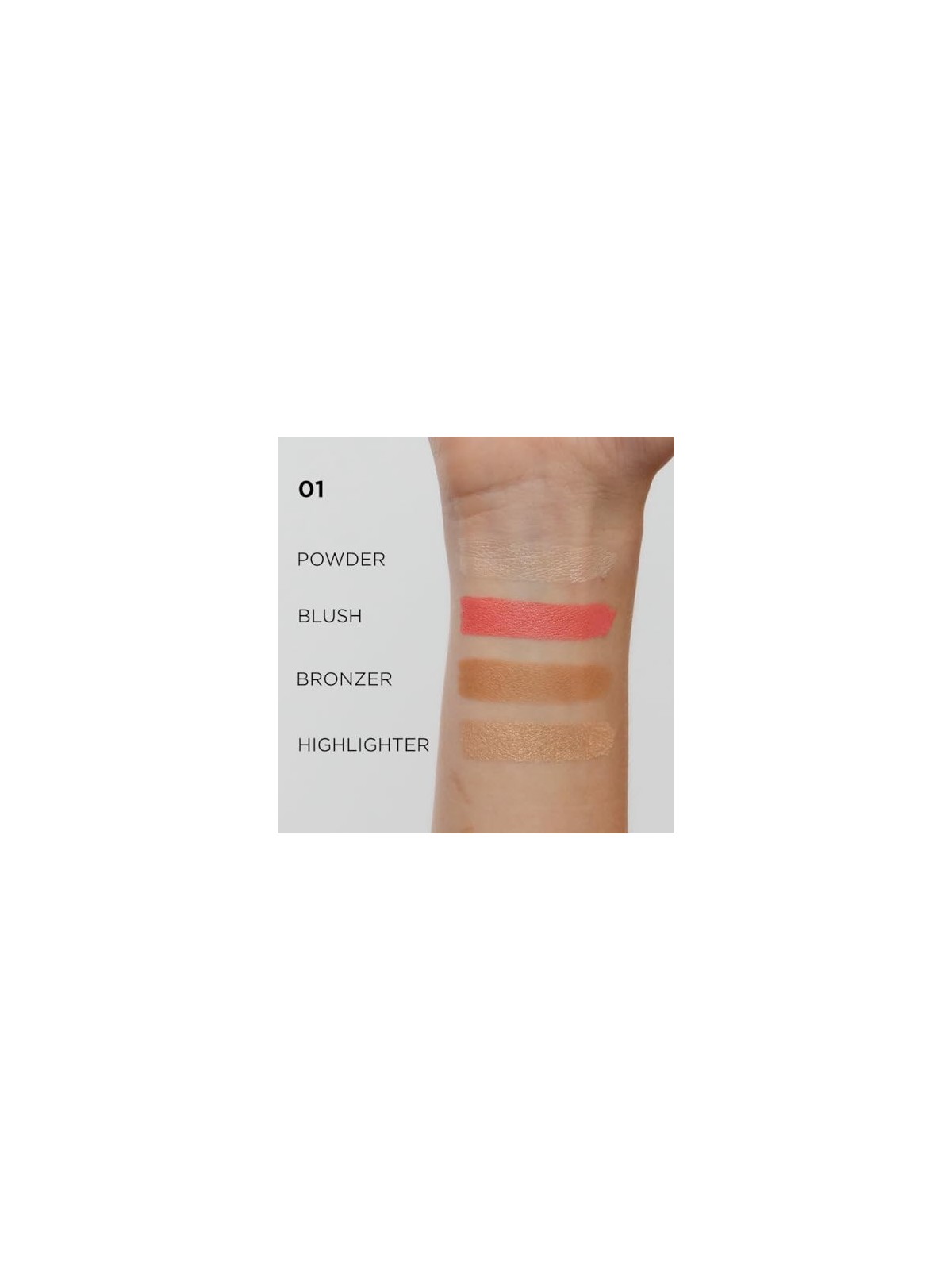 Tavolozza per il contouring viso 01 10g