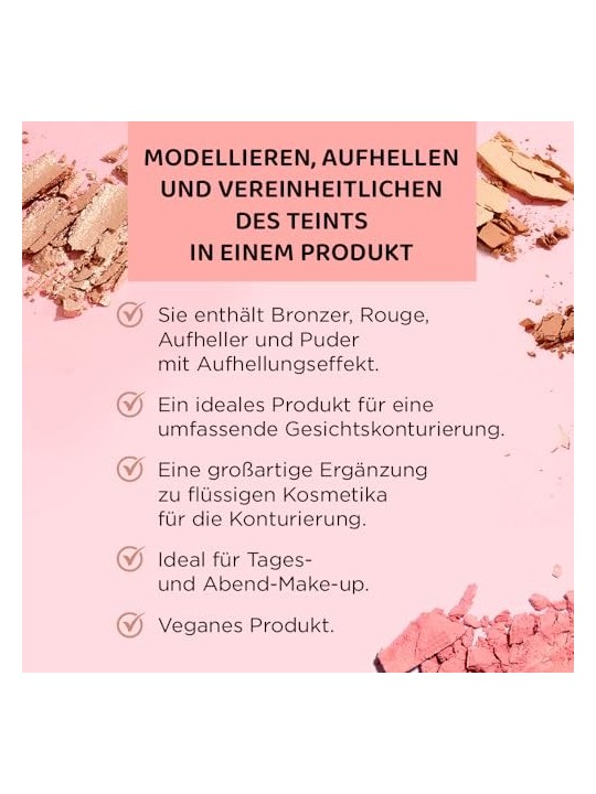 Tavolozza per il contouring viso 01 10g