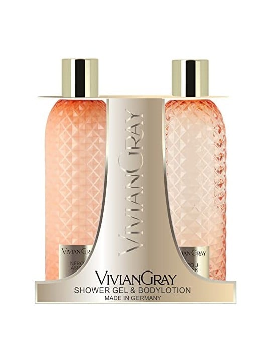 Set Gel Doccia e Crema Corpo Neroli e Ambra Donna