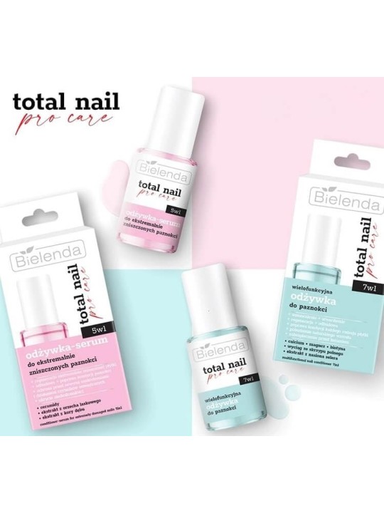 BIELENDA Total Nail ProCare sierobalsamo per unghie danneggiate