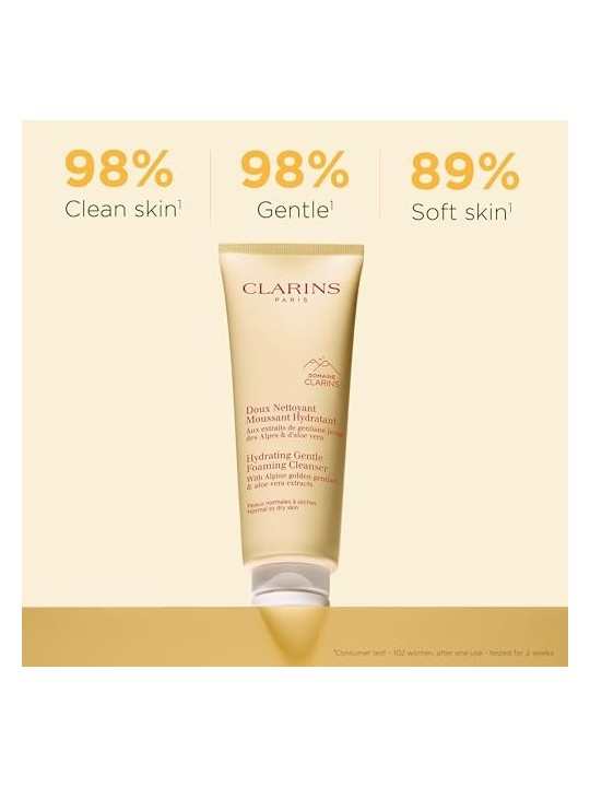 Clarins Hydrating Gentle Foaming Cleanser 125ml Normal To