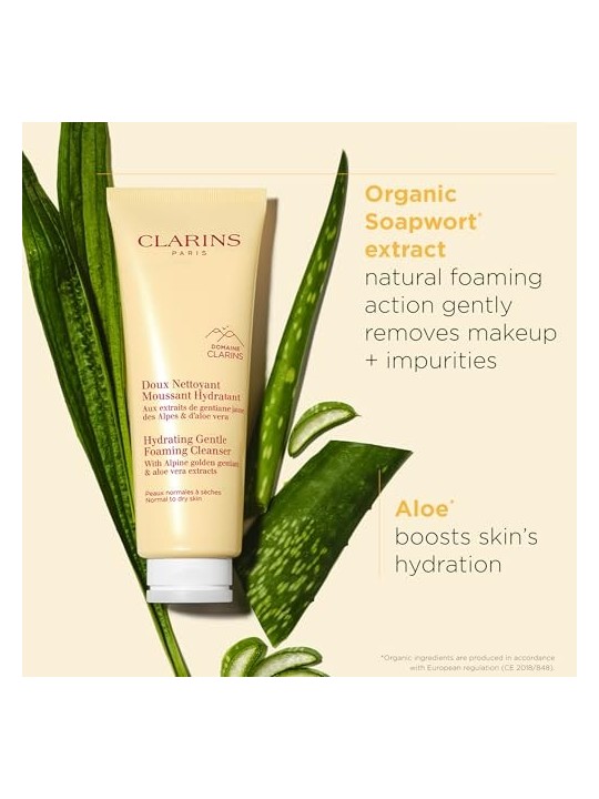 Clarins Hydrating Gentle Foaming Cleanser 125ml Normal To