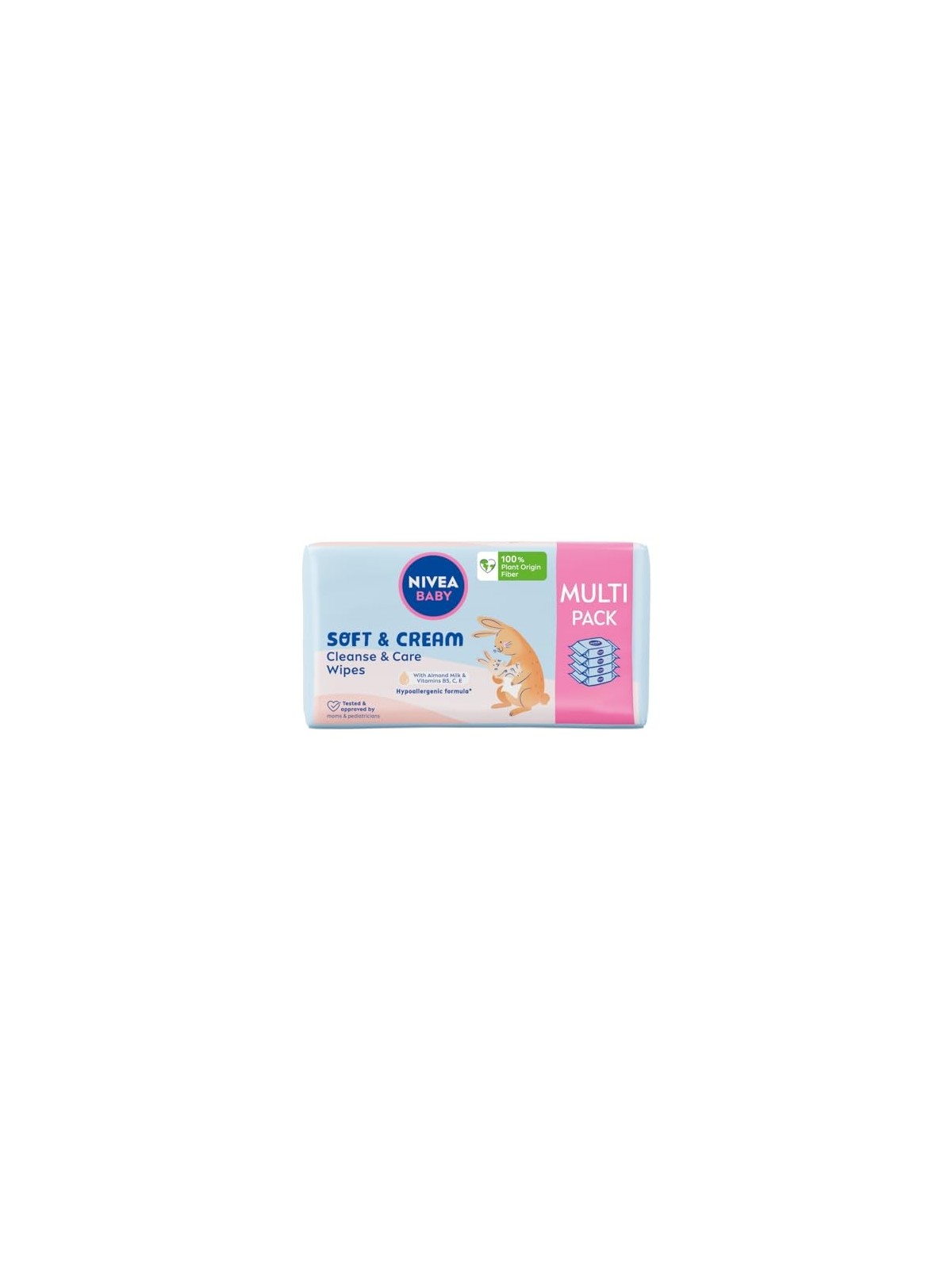 NIVEA Baby SoftCream salviette umidificate 4x57 pz