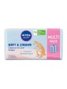 NIVEA Baby SoftCream salviette umidificate 4x57 pz