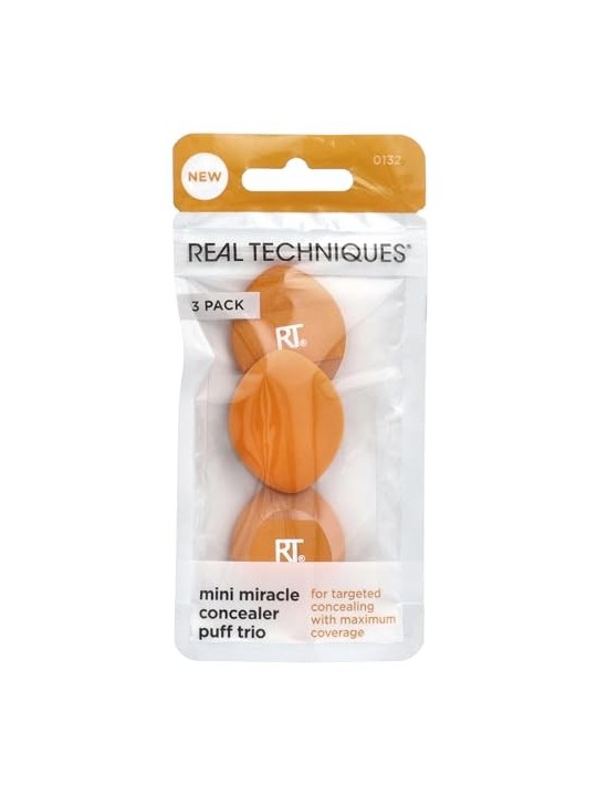 Mini Miracle Concealer Puff Applicatore Real Techniques
