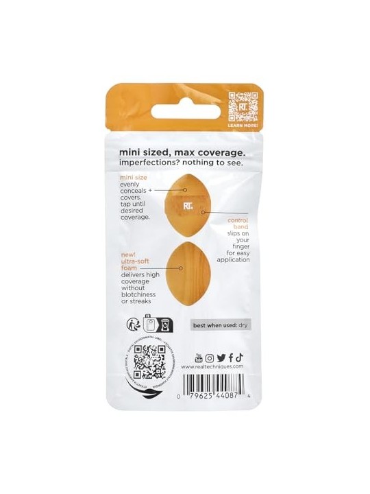 Mini Miracle Concealer Puff Applicatore Real Techniques