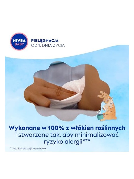 NIVEA Baby Salviette umidificate Pure Water 3x57 pz