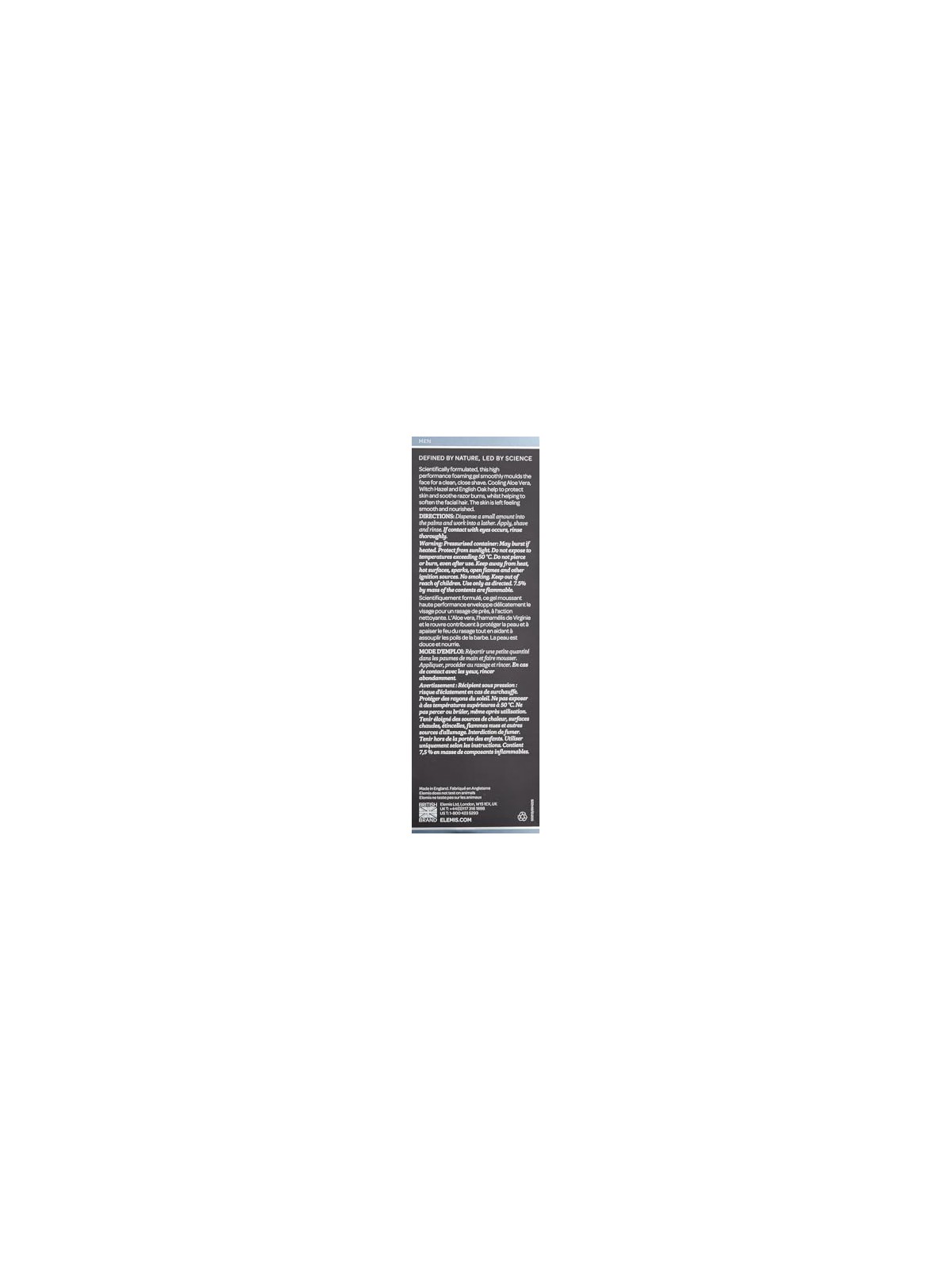 Elemis Ice-Cool Foaming Shave Gel 200ml acquista 