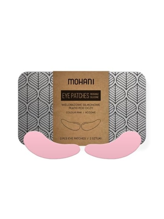Cuscinetti oculari silicone riutilizzabili Rosa 2 pezzi
