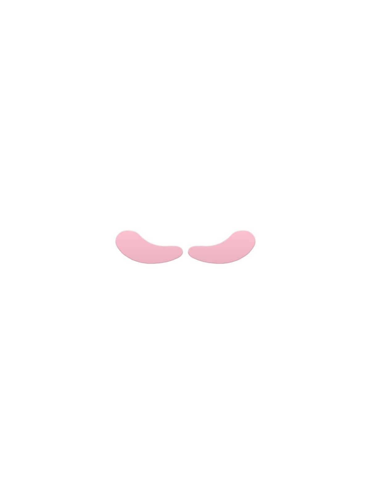 Cuscinetti oculari silicone riutilizzabili Rosa 2 pezzi