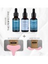 Cuscinetti oculari silicone riutilizzabili Rosa 2 pezzi