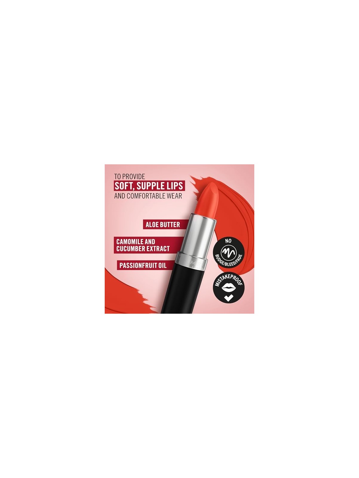 Rimmel Rossetto Lasting Finish 350 Pink Power
