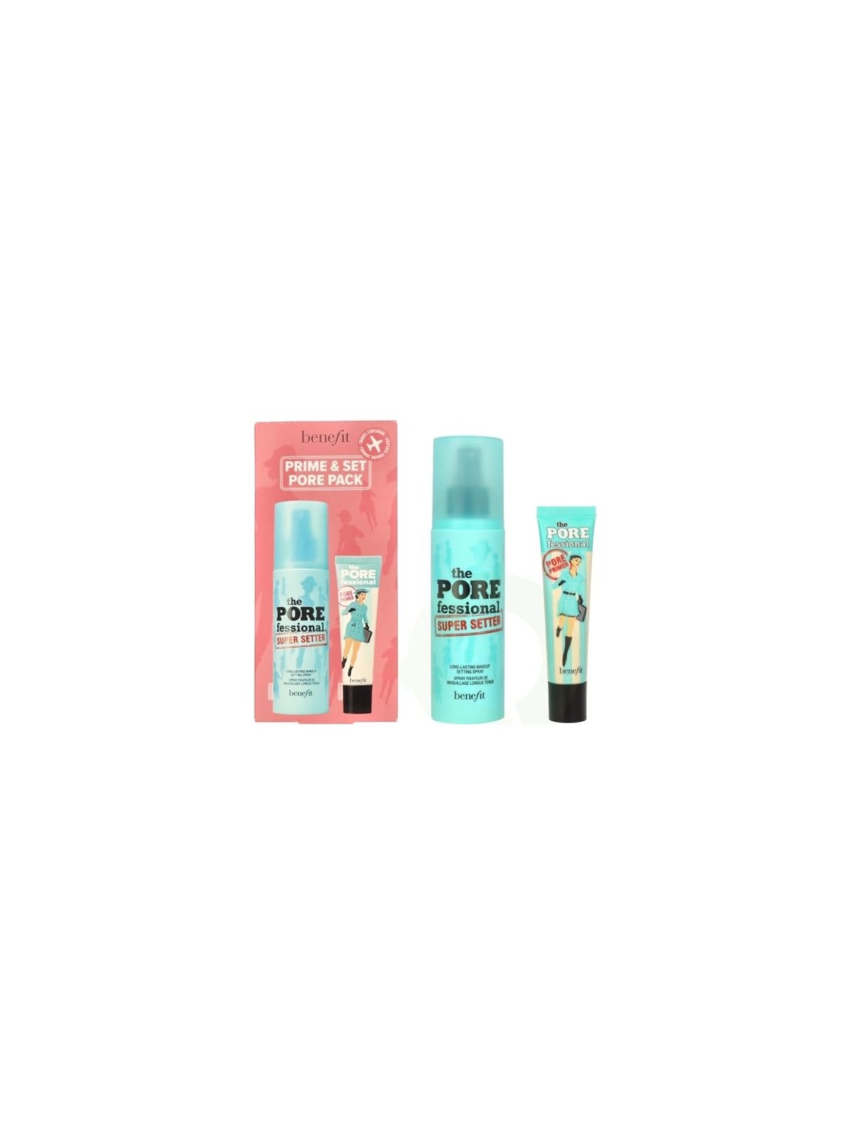 Benefit Prime & Pore Make-Up Set 142ml 22ml-120ml
