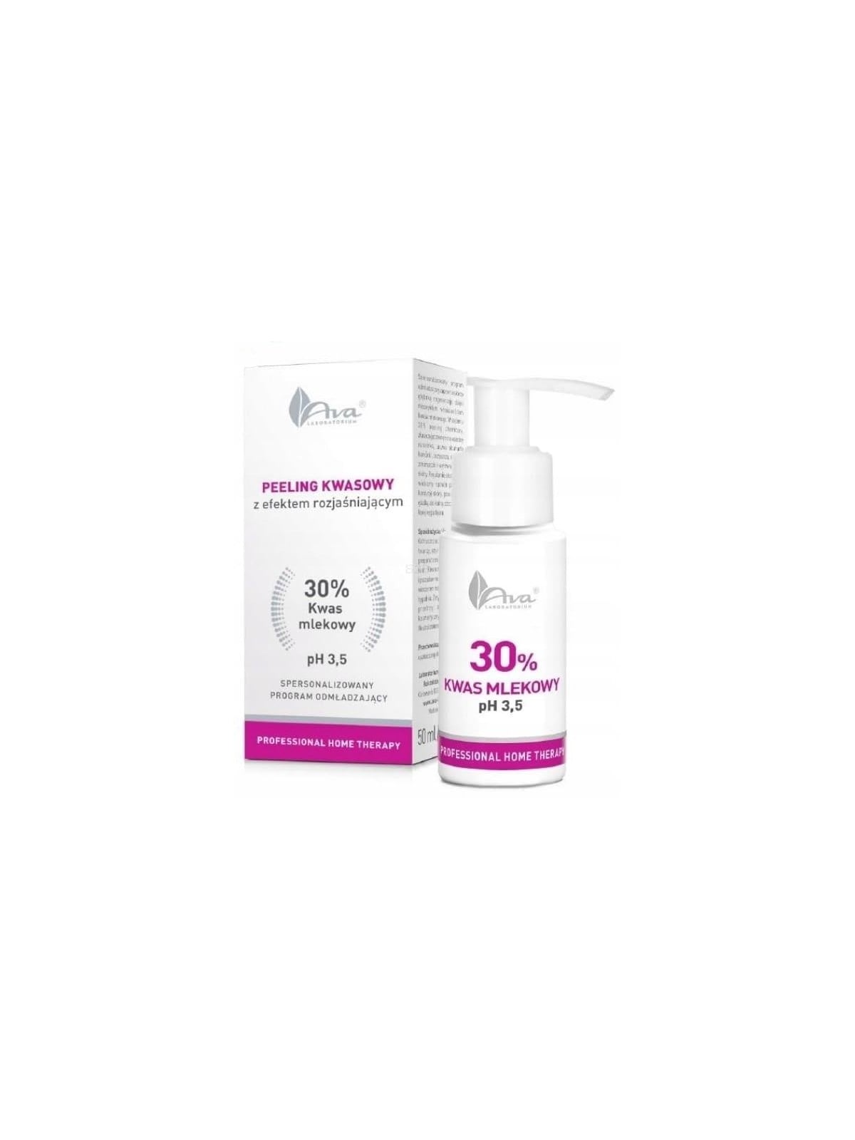 AVA LABORATORIUM Professional Home Therapy acido lattico 30% 50ml