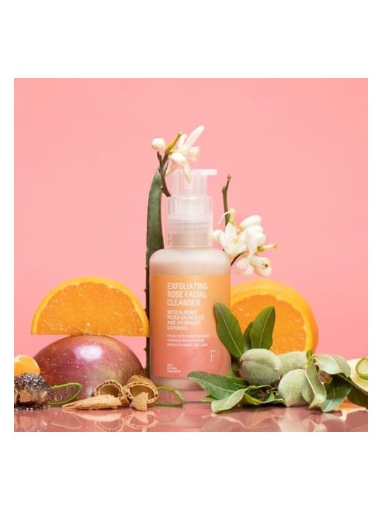 Freshly Cosmetics Exfoliating Rose Facial Cleanser 100ml