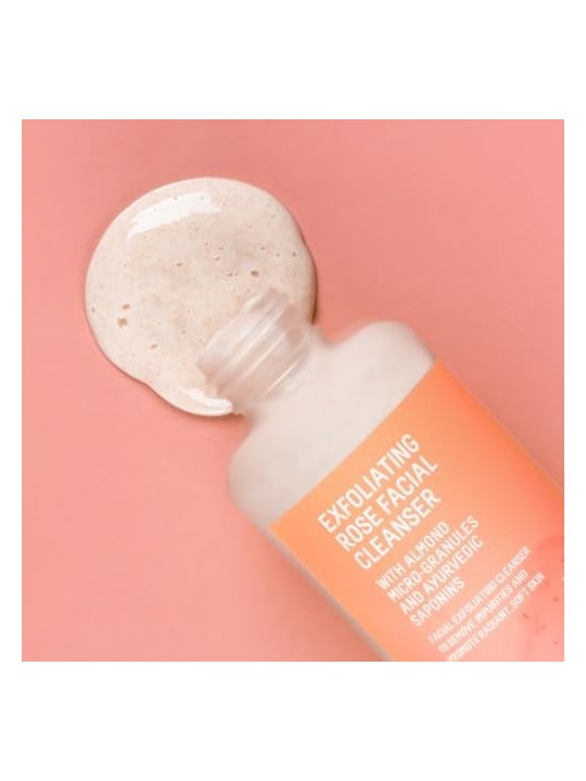 Freshly Cosmetics Exfoliating Rose Facial Cleanser 100ml