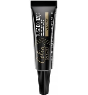 CELIA De Luxe mascara addensante e allungante in tuboricarica Nero 5g