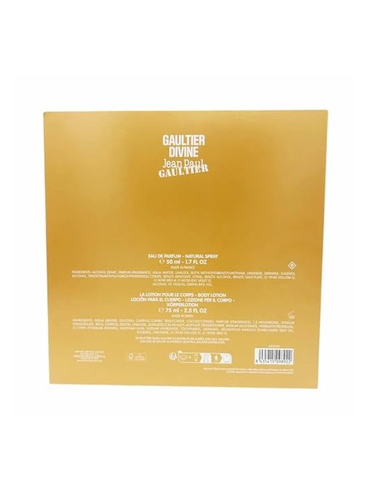J.P. Gaultier Divine Giftset 125ml eau de parfum Spray 50ml-Body Lotion 75ml