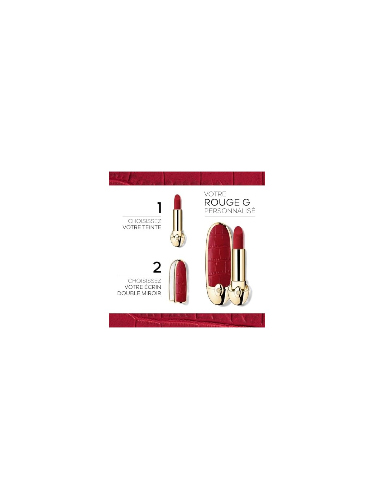 Guerlain Rouge G Luxurious Velvet Refill 3,5g Numero 880