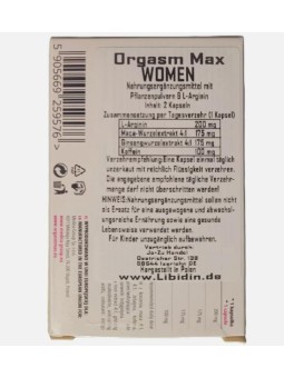 MEDICAGROUP Orgasm Max Per le donne 30 minuti prima del rapporto Integratore alimentare 2 capsule