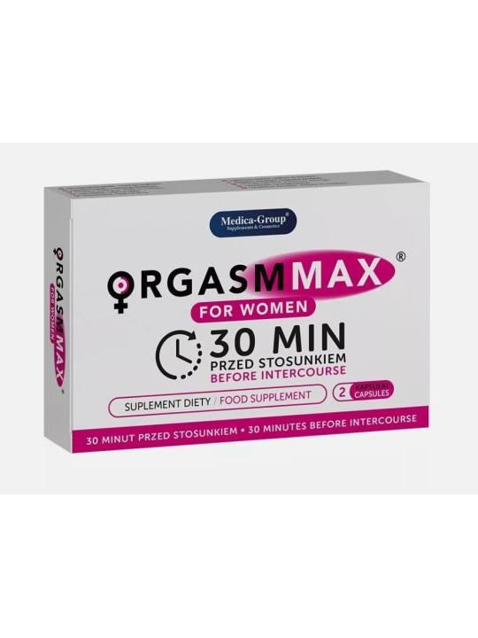 MEDICAGROUP Orgasm Max Per le donne 30 minuti prima del rapporto Integratore alimentare 2 capsule
