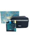 Versace Eros Pour Homme Giftset 110ml eau de toilette Spray 100ml-eau de toilette Spray 10ml-Black Trousse Versace www.essenzeto