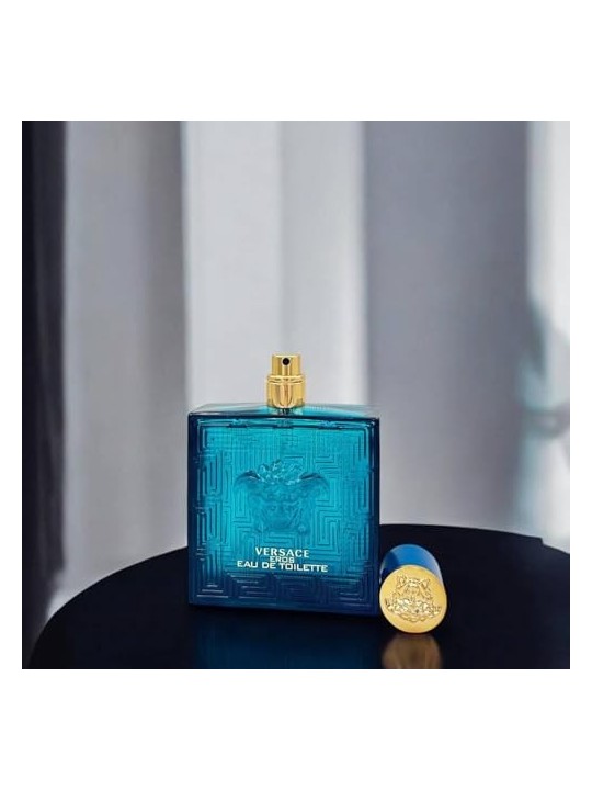 Versace Eros Pour Homme Giftset 110ml eau de toilette Spray 100ml-eau de toilette Spray 10ml-Black Trousse Versace www.essenzeto