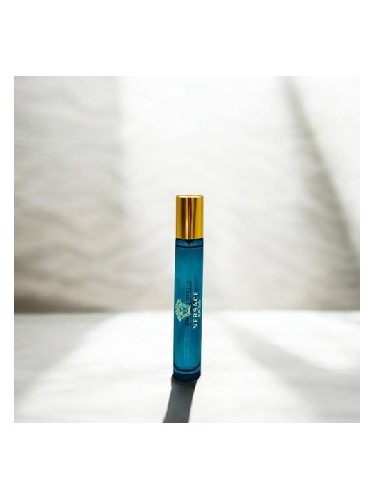 Versace Eros Pour Homme Giftset 110ml eau de toilette Spray 100ml-eau de toilette Spray 10ml-Black Trousse Versace www.essenzeto