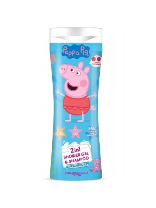 PEPPA PIG Gel doccia 2in1 Ciliegia 300ml
