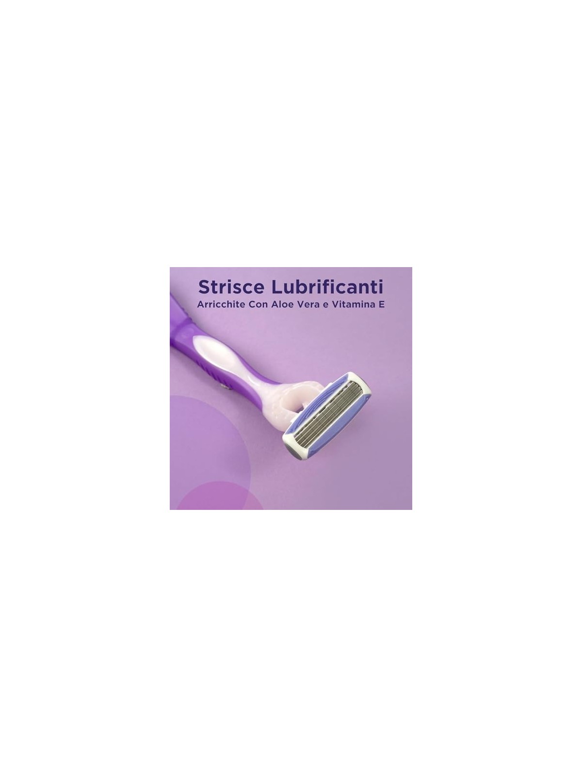 Wilkinson MyIntuition Smooth Violet Bloom Quattro 3 pcs