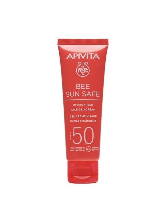 Apivita BEE SUN SAFE gelcrema idratante fresco SPF50 50ml unisex