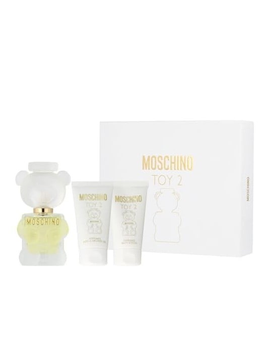 Moschino Toy 2 Giftset 150ml eau de parfum Spray 50ml-Body Lotion 50ml-Shower Gel 50ml