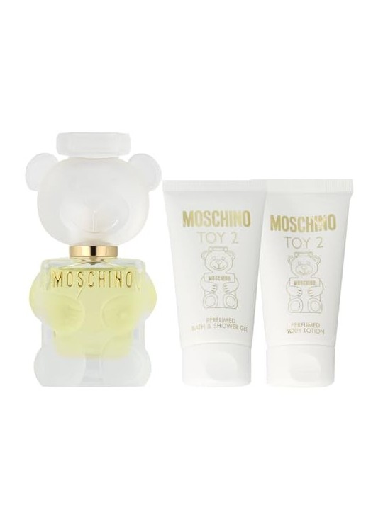 Moschino Toy 2 Giftset 150ml eau de parfum Spray 50ml-Body Lotion 50ml-Shower Gel 50ml
